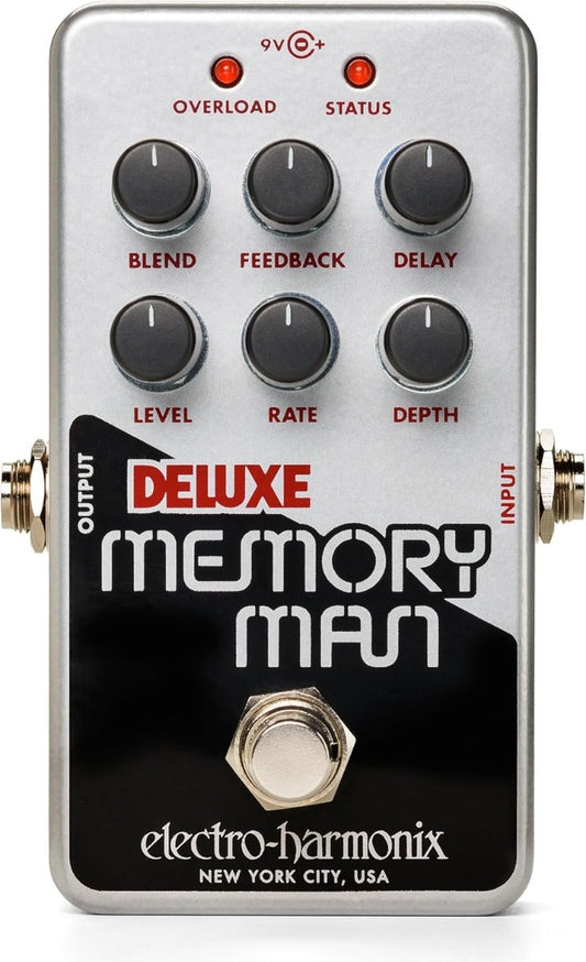 Electro Harmonix Nano Deluxe Memory Man Analog Delay / Chorus / Vibrato Pedal