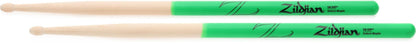 Zildjian 5B Maple Green Dip Drumsticks