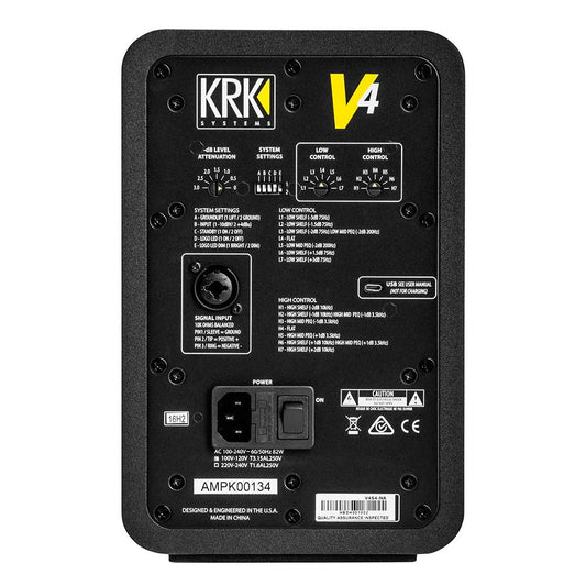 KRK V4 S4 Powered Single Studio Monitor