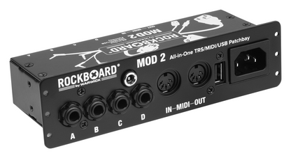 RockBoard MOD 2 V2 All in One TRS, MIDI And USB Patchbay