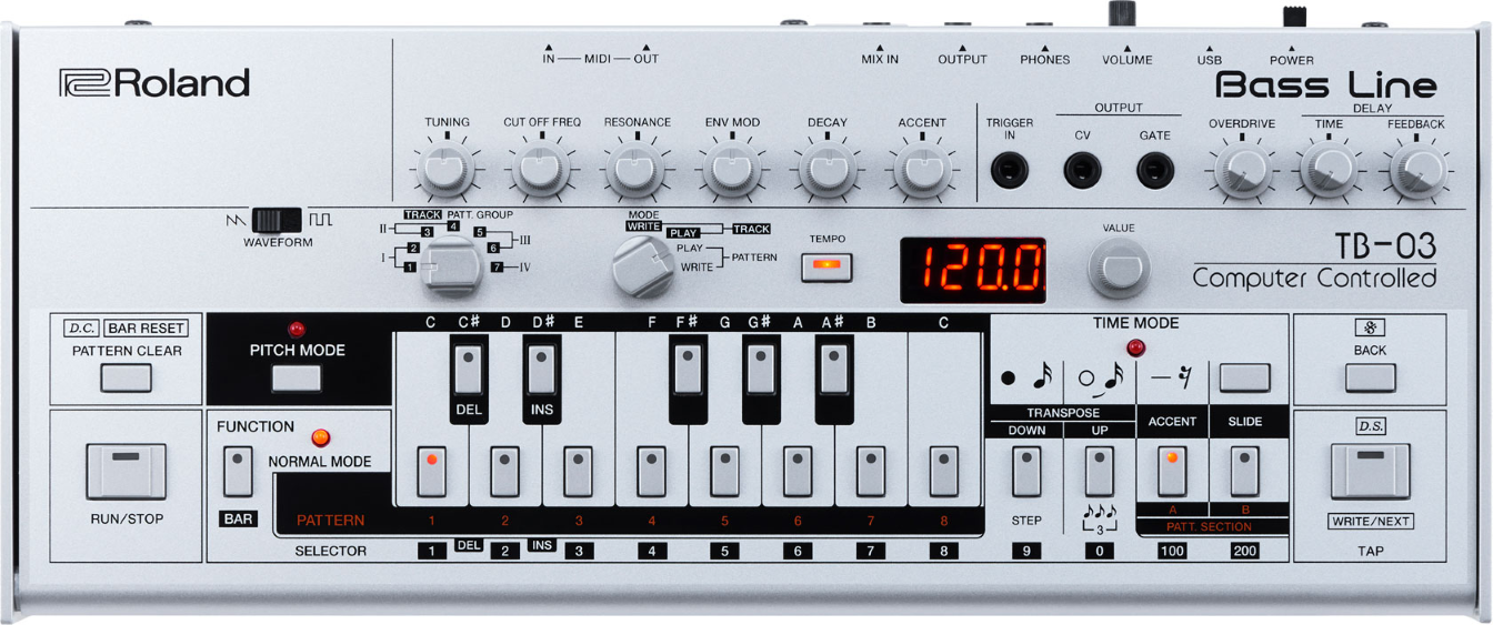Roland TB03 Bass Line Synthesizer