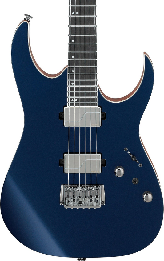 Ibanez Prestige RG5121R Electric Guitar in Dark Tide Blue Flat