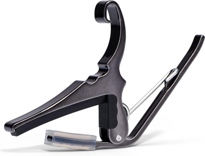 Kyser Quick Change Acoustic Guitar Capo in Black Chrome