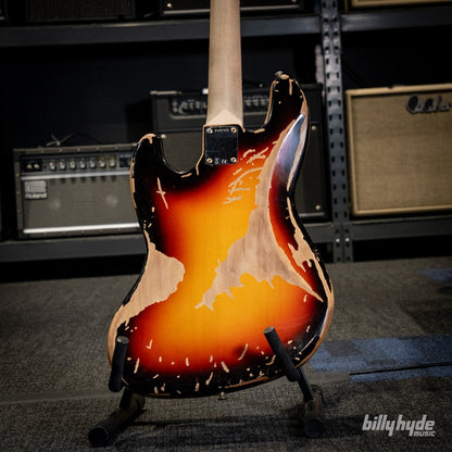 Fender Custom Shop Jaco Pastorius Tribute Fretless Jazz Bass in 3-Color Sunburst
