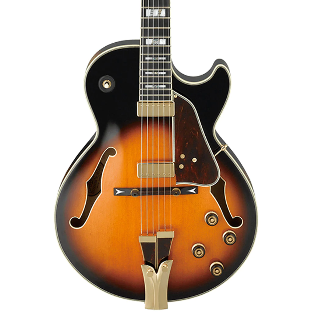 Ibanez GB10 George Benson Signature Guitar in Brown Sunburst