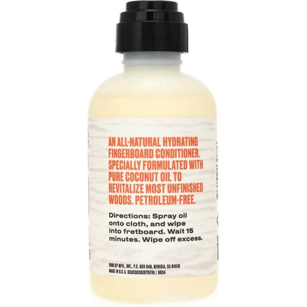 Jim Dunlop Pure Formula 65 Coconut Oil Fretboard Conditioner 4oz