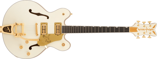 Gretsch Falcon Center Block LTD with String-Thru Bigsby in Vintage White
