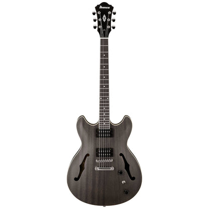 Ibanez AS53 in Transparent Artcore Guitar in Black Flat