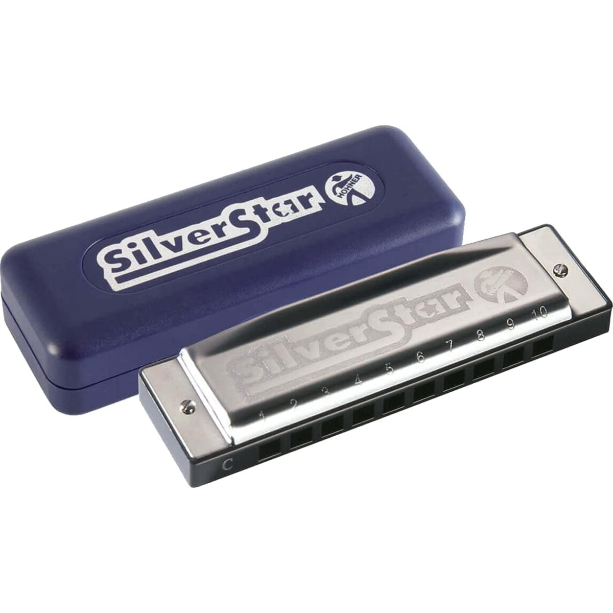 Hohner Silver Star 10 Hole Harmonica C
