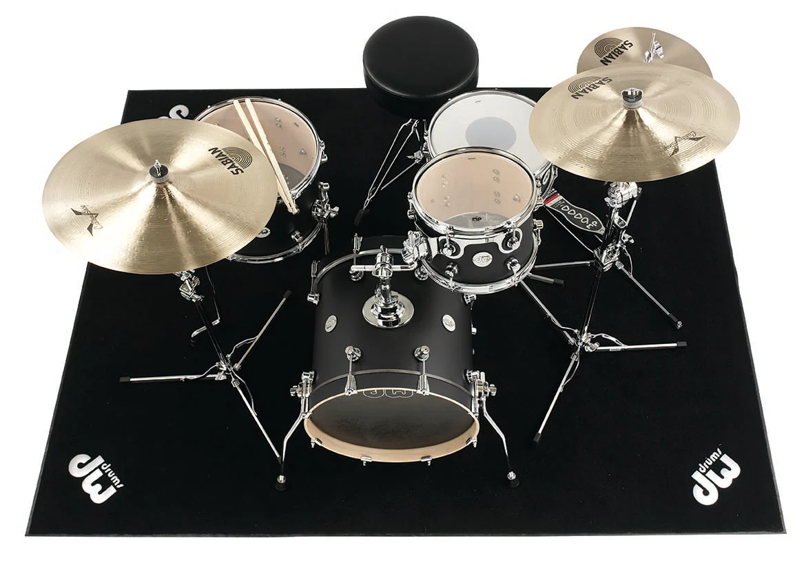 DW Heavy Duty Non Skid 62" x 78" Drum Rug