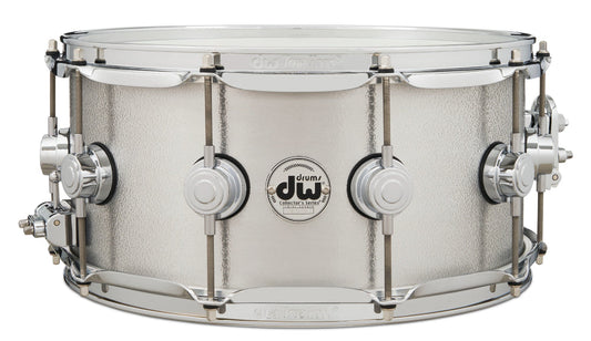 DW Collectors Series  6.5x14" Aluminum 3mm Snare Drum