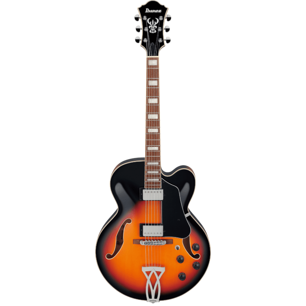 Ibanez AF75 Artcore Guitar in Brown Sunburst