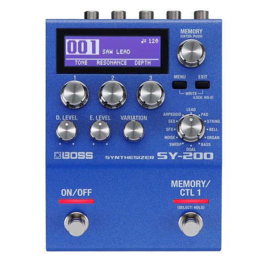 BOSS SY200 Guitar Synthesizer Pedal