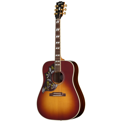 Gibson Hummingbird Standard Rosewood Left Handed Acoustic Electric Guitar in Rosewood Burst