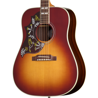 Gibson Hummingbird Standard Rosewood Left Handed Acoustic Electric Guitar in Rosewood Burst