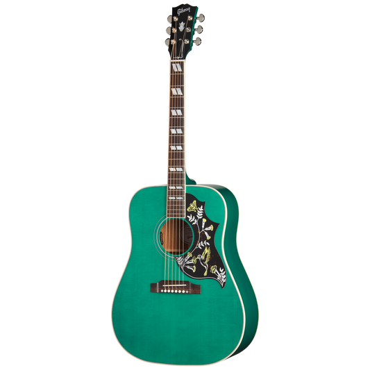 Gibson Hummingbird Standard Acoustic Electric Guitar in Translucent Teal