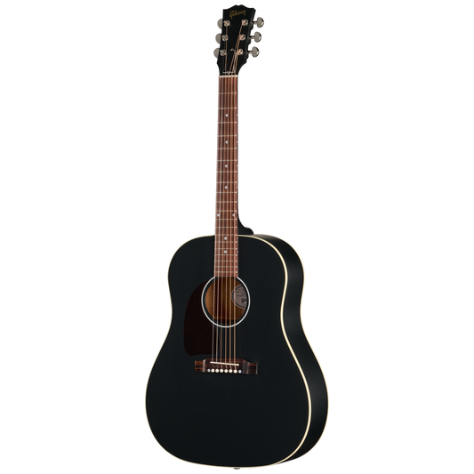 Gibson J-45 Special Left Handed Acoustic Electric Guitar in Satin Ebony