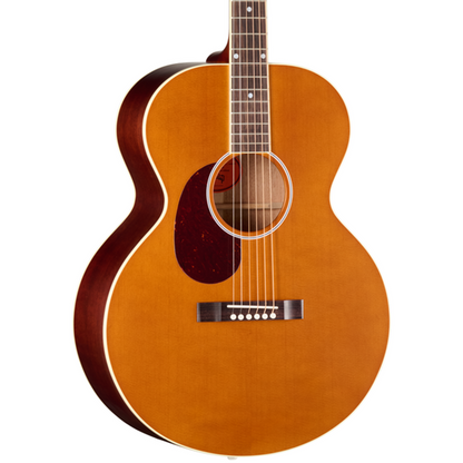 Gibson J-185 Century 12 Fret Left Handed Acoustic Guitar in Vintage Amber