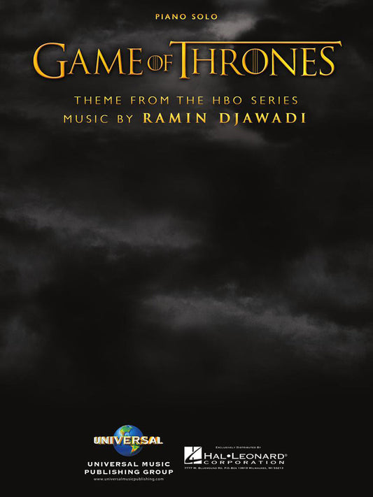Game Of Thrones Theme From The HBO Series Piano Solo