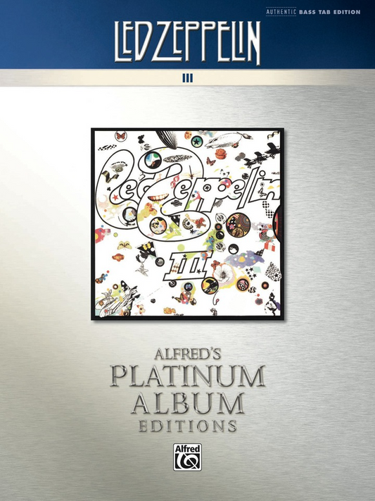 Led Zeppelin III Authentic Bass TAB Edition