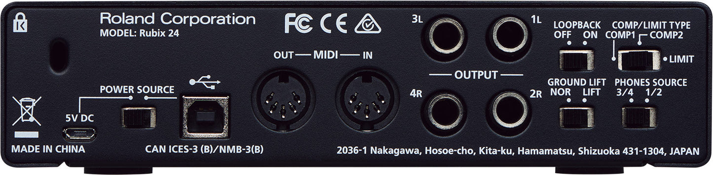 Roland Rubix24 USB Audio Interface