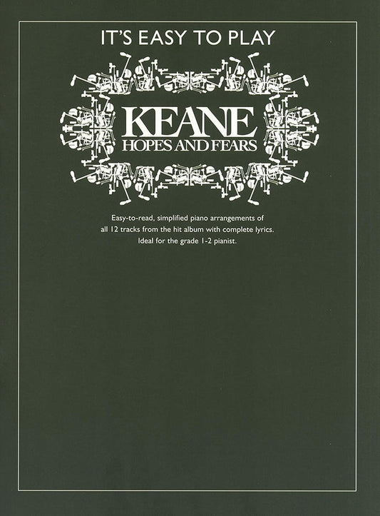 It's Easy To Play Keane Hopes And Fears PVG