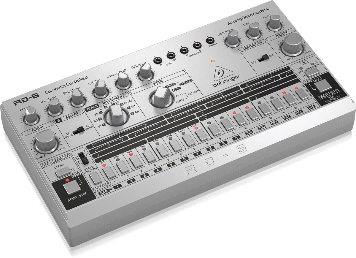 Behringer RD6 SR Analog Drum Machine