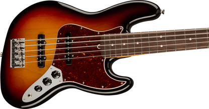 Fender American Professional II Jazz Bass V 5 String, Rosewood Fingerboard in 3 Color Sunburst