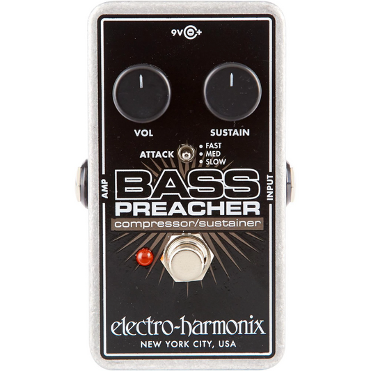 Electro Harmonix Bass Preacher Compressor/Sustainer Effects Pedal