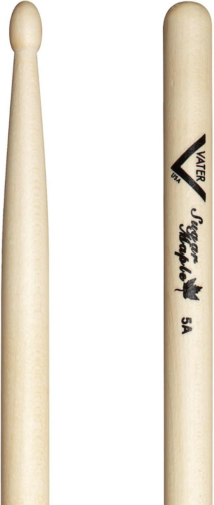 Vater VSM5AN Sugar Maple 5A Nylon Tip Drum Sticks (Pair)