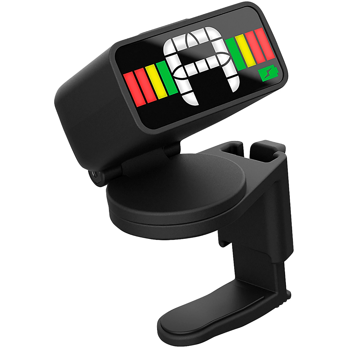 D'Addario NS Micro Rechargeable Headstock Tuner in Black
