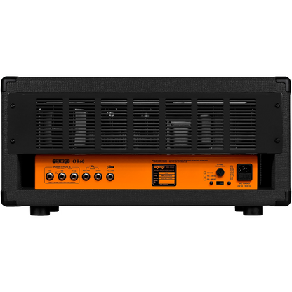 Orange OR60 60W UK‑Built all‑Valve Guitar Amp Head in Black