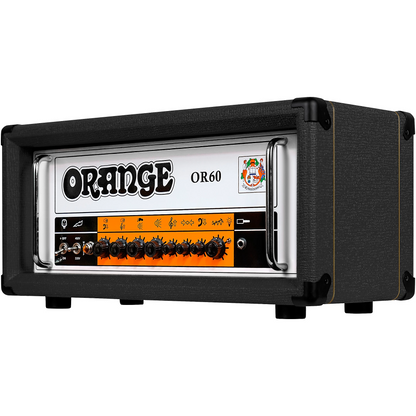 Orange OR60 60W UK‑Built all‑Valve Guitar Amp Head in Black