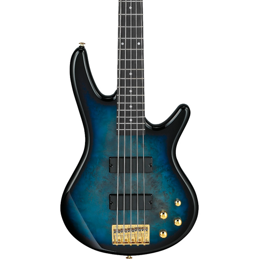 Ibanez GSR205PC 5 String Electric Bass Guitar in Transparent Marine Burst