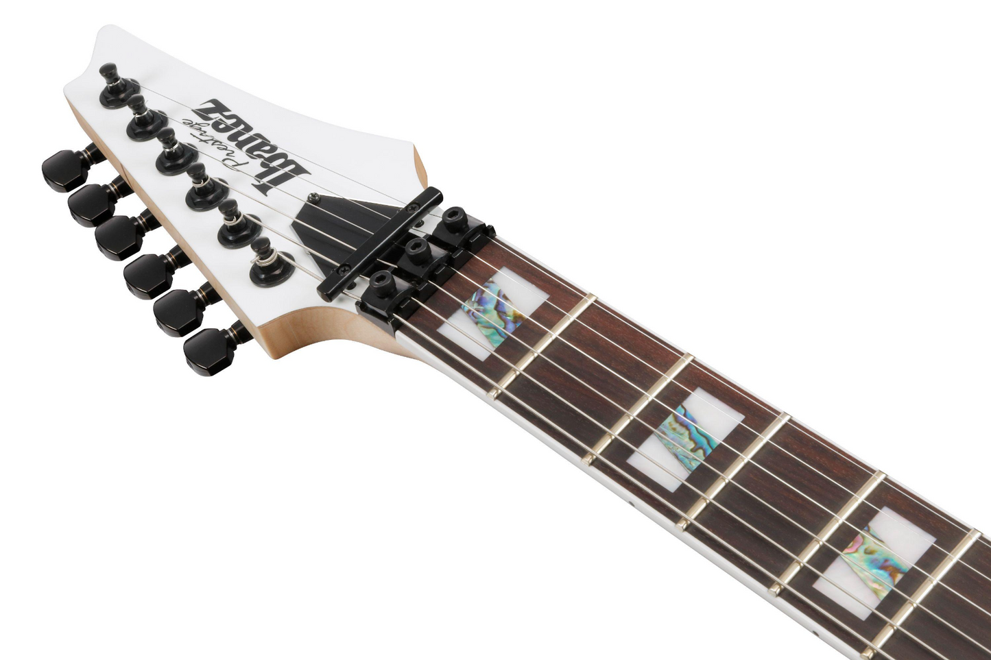 Ibanez Prestige RG653DX Electric Guitar in White Flat