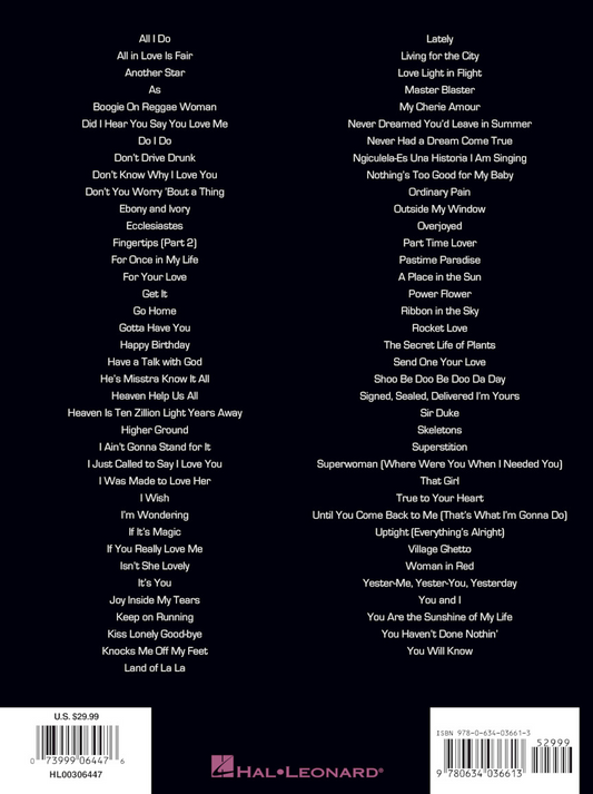 The Stevie Wonder Anthology PVG