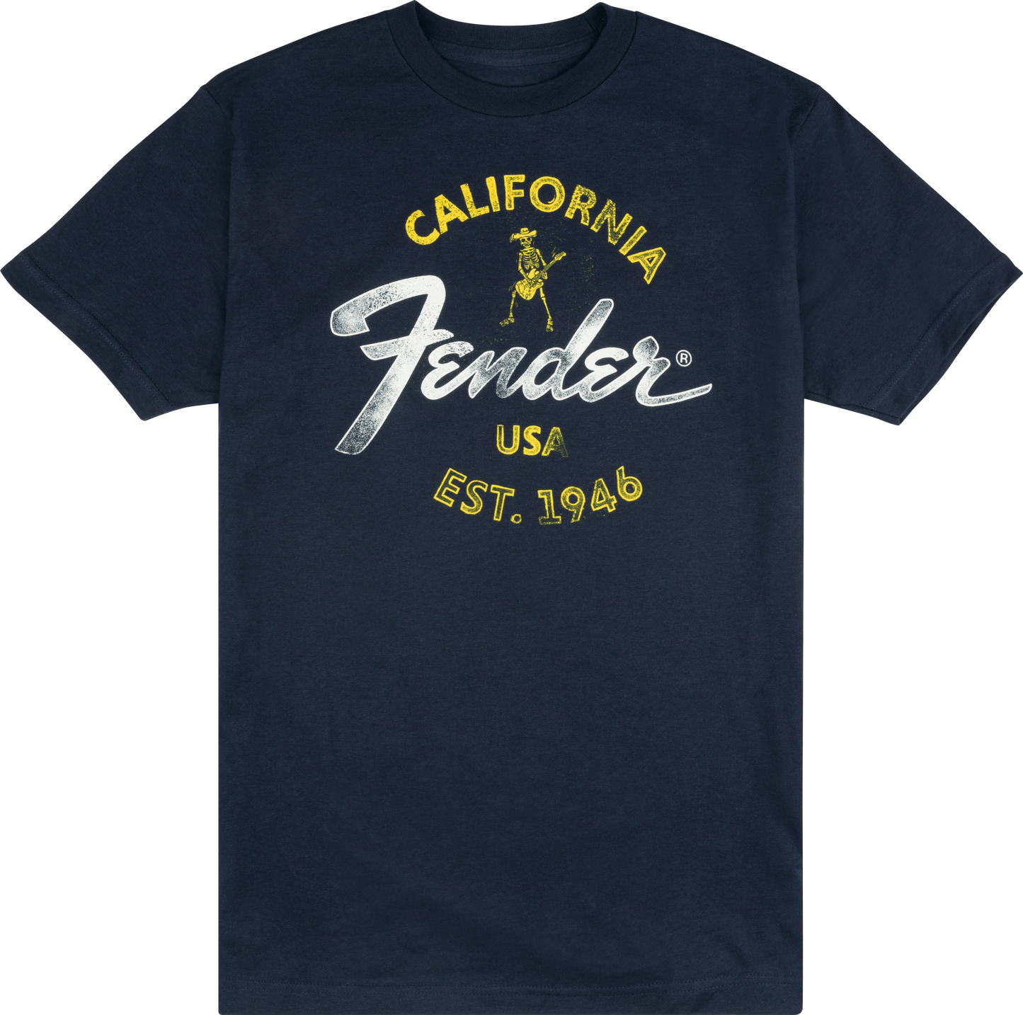Fender Baja Blue XL Size T-Shirt in Blue