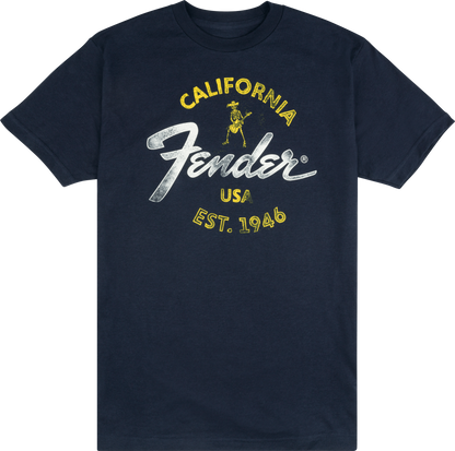 Fender Baja Blue Small Size T-Shirt in Blue