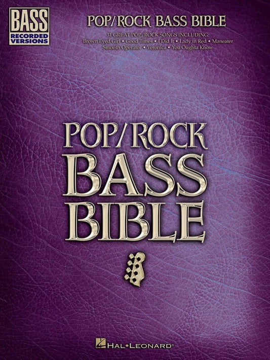 Pop Rock Bass Bible Tab Recorded Versions