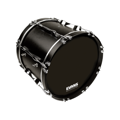 Evans MX1 Black Marching 28" Bass Drum Head