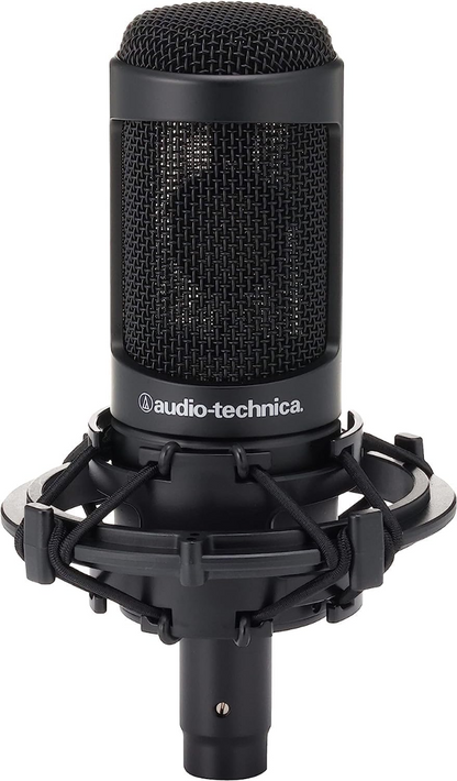 Audio Technica AT2050 Large Diaphragm Multi Pattern Condenser Microphone in Black