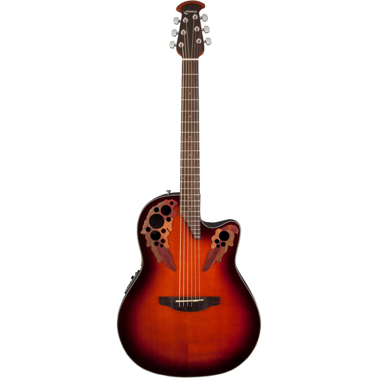 Ovation Celebrity Elite Mid Cutaway in Sunburst