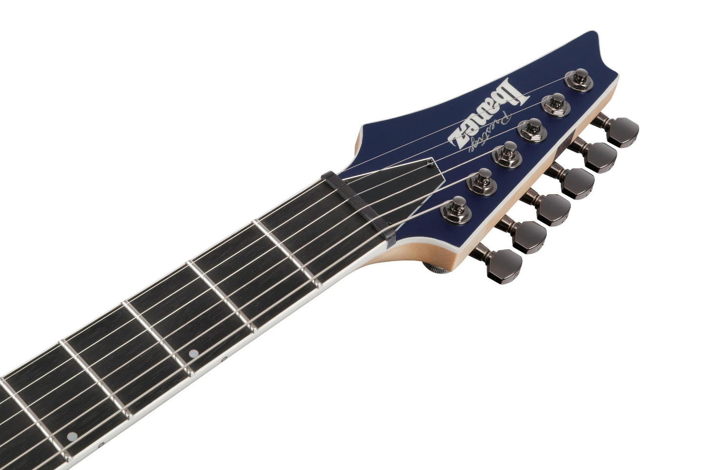 Ibanez Prestige RG5121RL Left Handed Electric Guitar in Dark Tide Blue Flat