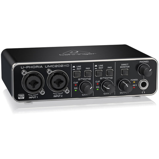 Behringer UPhoria Studio Pro Recording Bundle