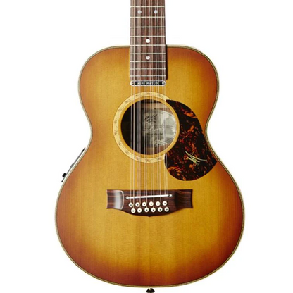 Maton EMD12 Diesel Mini 12 String Acoustic Electric Guitar in Vintage Amber Stain