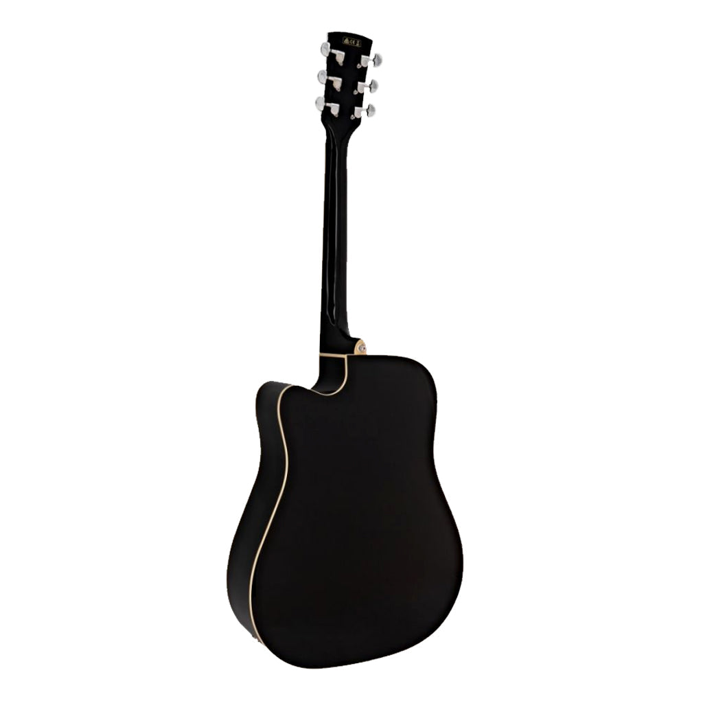 Ibanez PF15ECE Acoustic Guitar in Black High Gloss