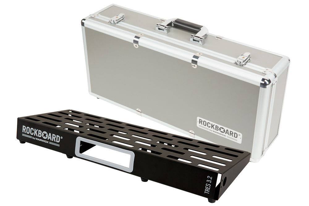 Warwick RockBoard TRES 3.2 Pedalboard with Flight Case
