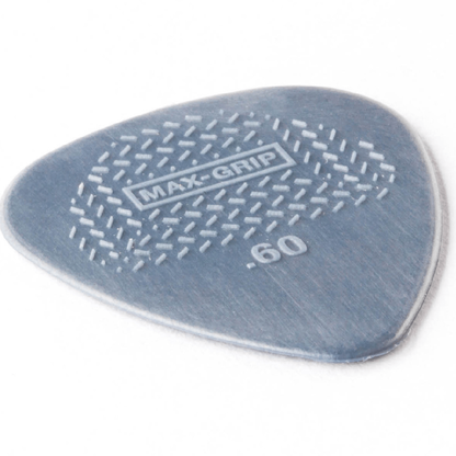 Dunlop Max Grip Standard Guitar Pick .60mm 12 Pack in Grey