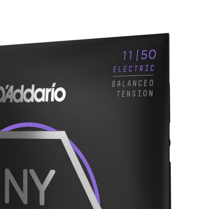 D'Addario NYXL Balanced Tension Medium Electric Guitar Strings 11-50 Gauge
