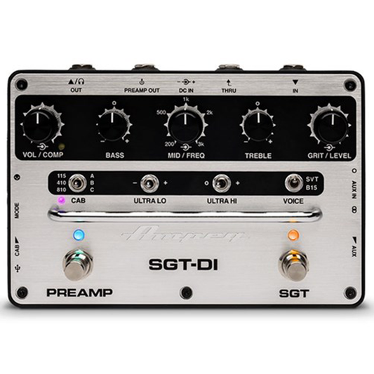 Ampeg SGT DI Bass Preamp Pedal